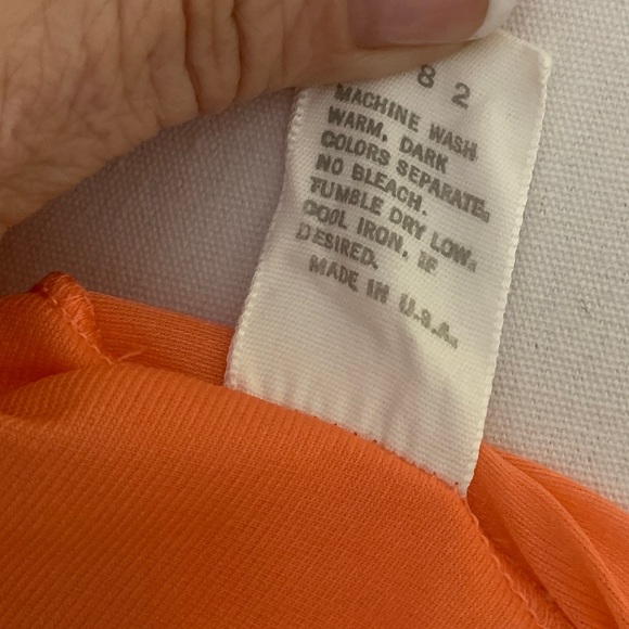 Vintage Peach Nightie Nightgown by Gossard Artemis, Nylon, Size S - Picture 6 of 10